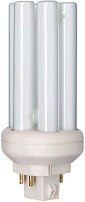 Philips Compact 18 Watt Cool White Fluorescent Household Bulb, 10/Carton (458224)