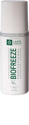 BIOFREEZE® Professional Roll-On; Colorless, 3-oz., 12-Pack