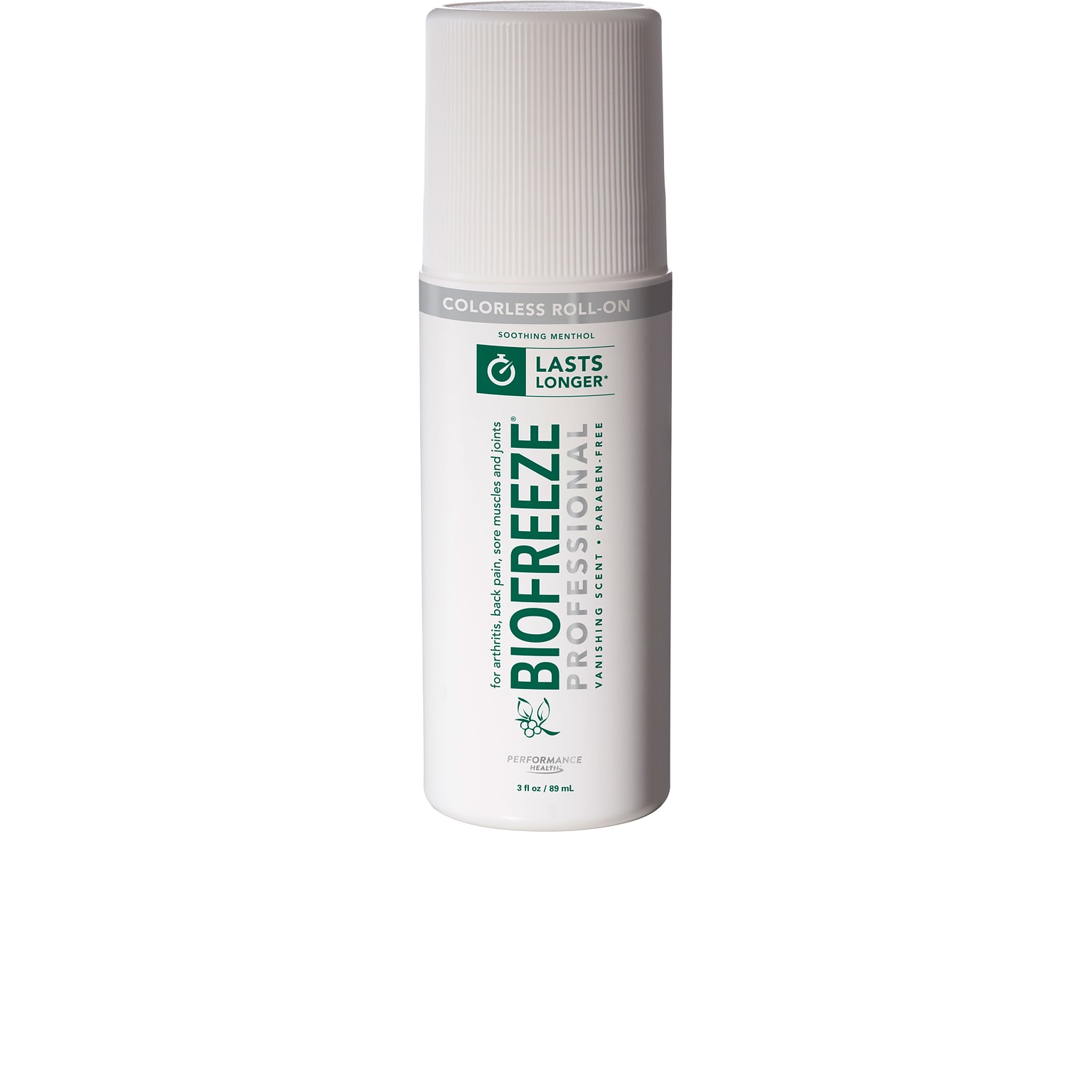 BIOFREEZE® Professional Roll-On; Colorless, 3-oz., 12-Pack