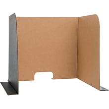 Flipside Products Computer Lab Privacy Screen, Small, 22 x 22.5 x 20, Pack of 3 (FLP61856)