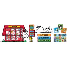 Eureka Peanuts Calendar Bulletin Board Set, 110 pieces (EU-847152)