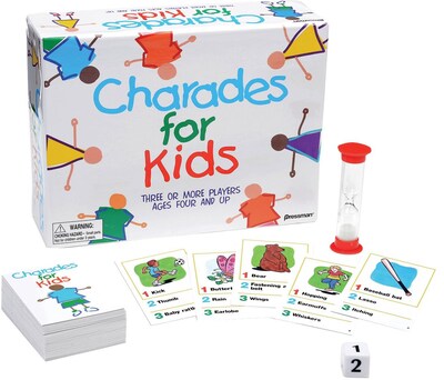 Pressman® Toy Board Game; Charades For Kids