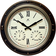 Infinity Instruments 16 Wall Clock, The Forecaster