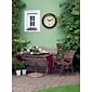 Infinity Instruments 16" Wall Clock, The Forecaster