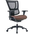 Quill Professional Series 1500TF Mesh Back Chair, Bark