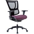 Quill Professional Series 1500TF Mesh Back Chair, Eggplant
