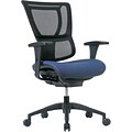 Quill Professional Series 1500TF Mesh Back Chair, Periwinkle