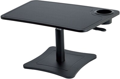 Victor High Rise 16"H Adjustable Desk, Wood (DC240B)