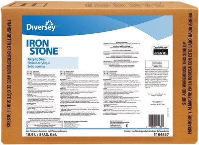 Iron Stone Acrylic Floor Seal, Envirobox, 1.5 gallon (5104837)