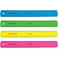 Westcott® 12 Shatterproof Ruler, Assorted Colors (14381)