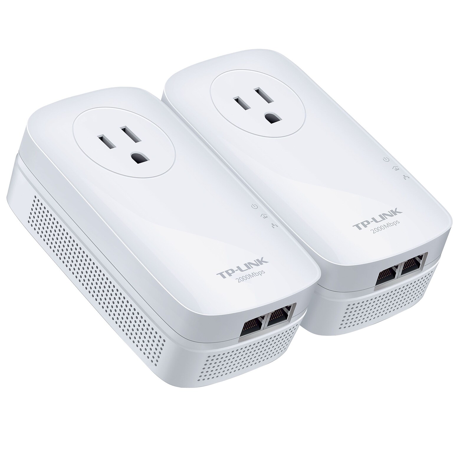 TP-LINK AV2000 2-port Passthrough Powerline Starter Kit(TL-PA9020P KIT)