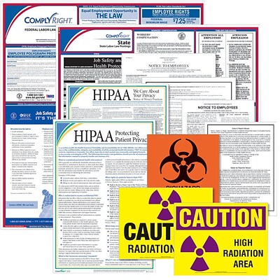 ComplyRight™ Federal & State Healthcare Public Health Poster Kit, CA - California (E50CAUPUBHLTH)