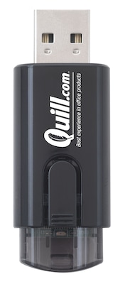 Quill Brand® USB 2.0 Flash Drive; 128GB