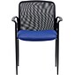 Boss Stackable Mesh Guest Chair - Blue