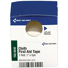 First Aid Only SmartCompliance Refill Cloth First Aid Tape, 1X 5 Yd. (FAE-6040)