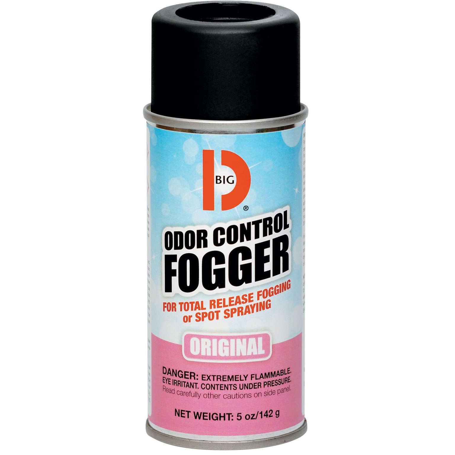 Big D Industries Odor Control Fogger, 5 oz. Aerosol, 12/Carton (BGD341)
