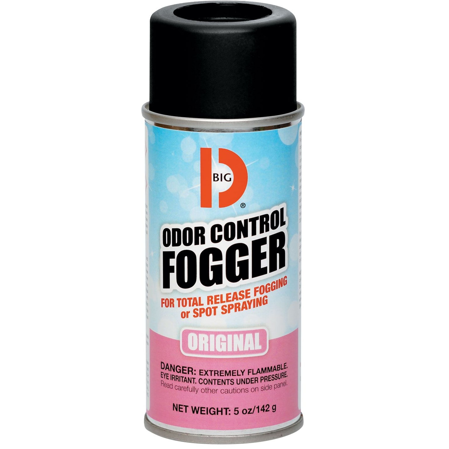 Big D Industries Odor Control Fogger, 5 oz. Aerosol, 12/Carton