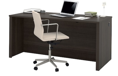 Bestar® Embassy 66 Executive Desk in Dark Chocolate