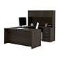 Bestar® Embassy 66" U-shaped Desk, Dark Chocolate (60857-79)