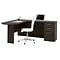 Bestar® Embassy 66W L-shaped Desk in Dark Chocolate (60880-79)