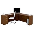 Bestar®  Embassy 78W Corner Desk in Tuscany Brown (60899-63)