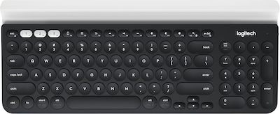 Logitech K780 Wireless Keyboard, Multi-Device, Black (920-008149)