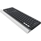 Logitech K780 Wireless Keyboard, Multi-Device, Black (920-008149)