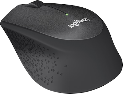 Zoologisk have kampagne antyder Logitech M330 Silent Plus Wireless Optical USB Mouse, Black (910-004905) |  Quill.com