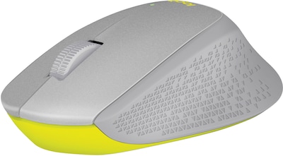 Logitech M330 Silent Plus Wireless Optical USB Mouse, Gray (910-004908)