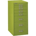 Bindertek Flat File Cabinet, 23.25H x 11W x 15D, Green (MD8-GR)