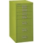 Bindertek Flat File Cabinet, 23.25"H x 11"W x 15"D, Green (MD8-GR)