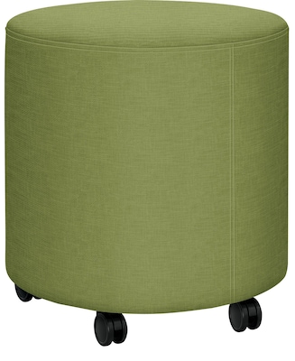 HON Flock Fabric Ottoman, Lawn (HONFLYO1PNS5)