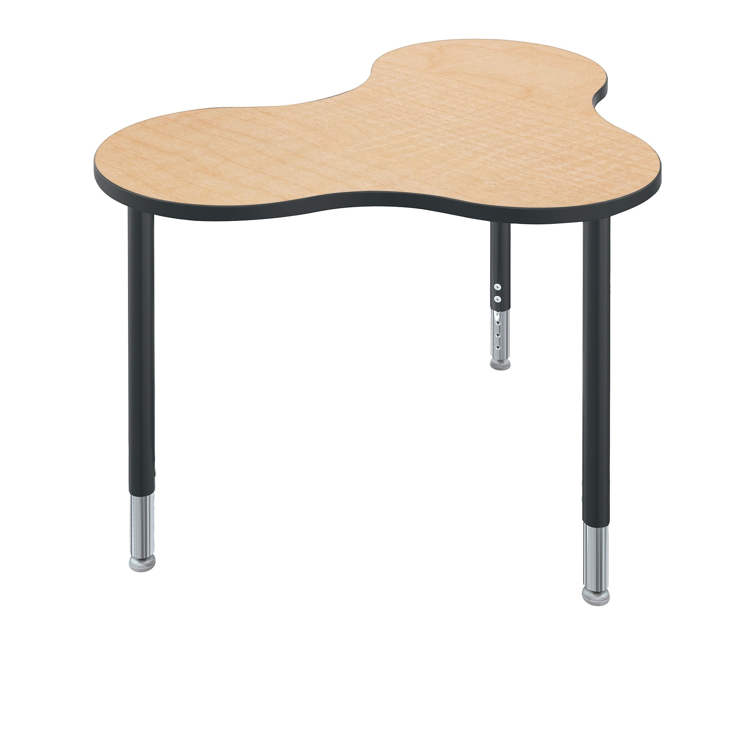 Balt Cloud 9 Configurable Table System, 22-32H x 55.5W x 39.25D, Maple Fushion (1333A1-7909)