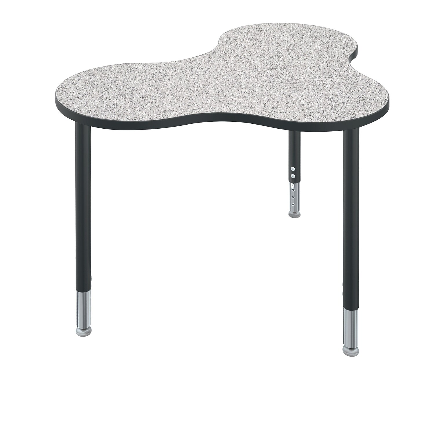 Balt Cloud 9 Configurable Table System, 22-32H x 55.5W x 39.25D, Gray Nebula (1333A1-4622)