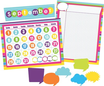 Barker Creek Happy Calendar and Incentive Chart Set