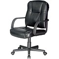 Comfort Products Relaxzen Bonded Leather Massage Task Chair, Black (60-6814)