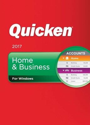 Quicken Home & Business 2017 for Windows (1 User) [Download]