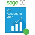 Sage 50 Pro Accounting 2017 US for Windows (1 User) [Download]