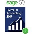 Sage 50 Premium Accounting 2017 US for Windows (1 User) [Download]