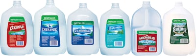 Nestlé® Waters Regional Distilled Bottled Water; 1 Gallon, 6 Gallons/Carton