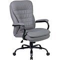 Boss Heavy-Duty Double Plush CareSoft Plus Executive Chair, 400 lbs Capacity (B991GY)