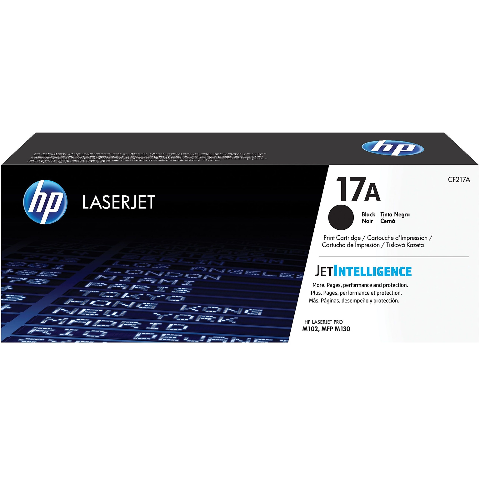 HP 17A Black Standard Yield Toner Cartridge