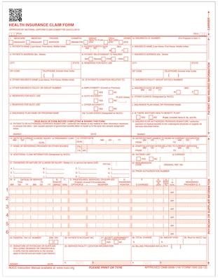 Centers for Medicare and Medicaid Services Forms, 8-1/2 x 11, 250 Forms