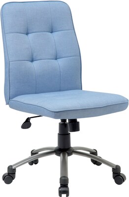 Boss® Modern Office Task Chair, Light Blue (B330PM-LB)