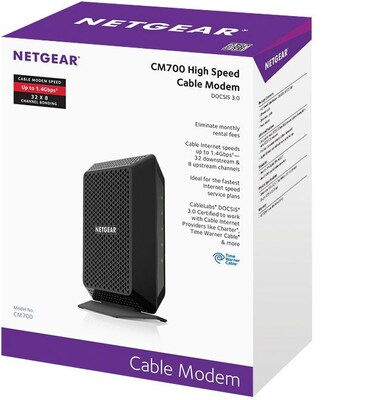 Netgear MultiModem 32x8 3.0 DOCSIS Cable Modem (CM700-100NAS)