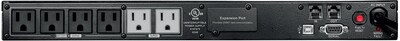 CyberPower Office Rackmount LCD Series 700VA UPS, 6-Outlets, Black (OR700LCDRM1U)