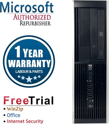 HP Compaq Pro 6305 Refurbished Desktop Computer, AMD A4 3.4GHz, 4GB RAM, 250GB HD