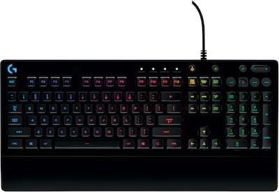 Logitech Prodigy G213 Wired Gaming Keyboard, Black (920-008083)