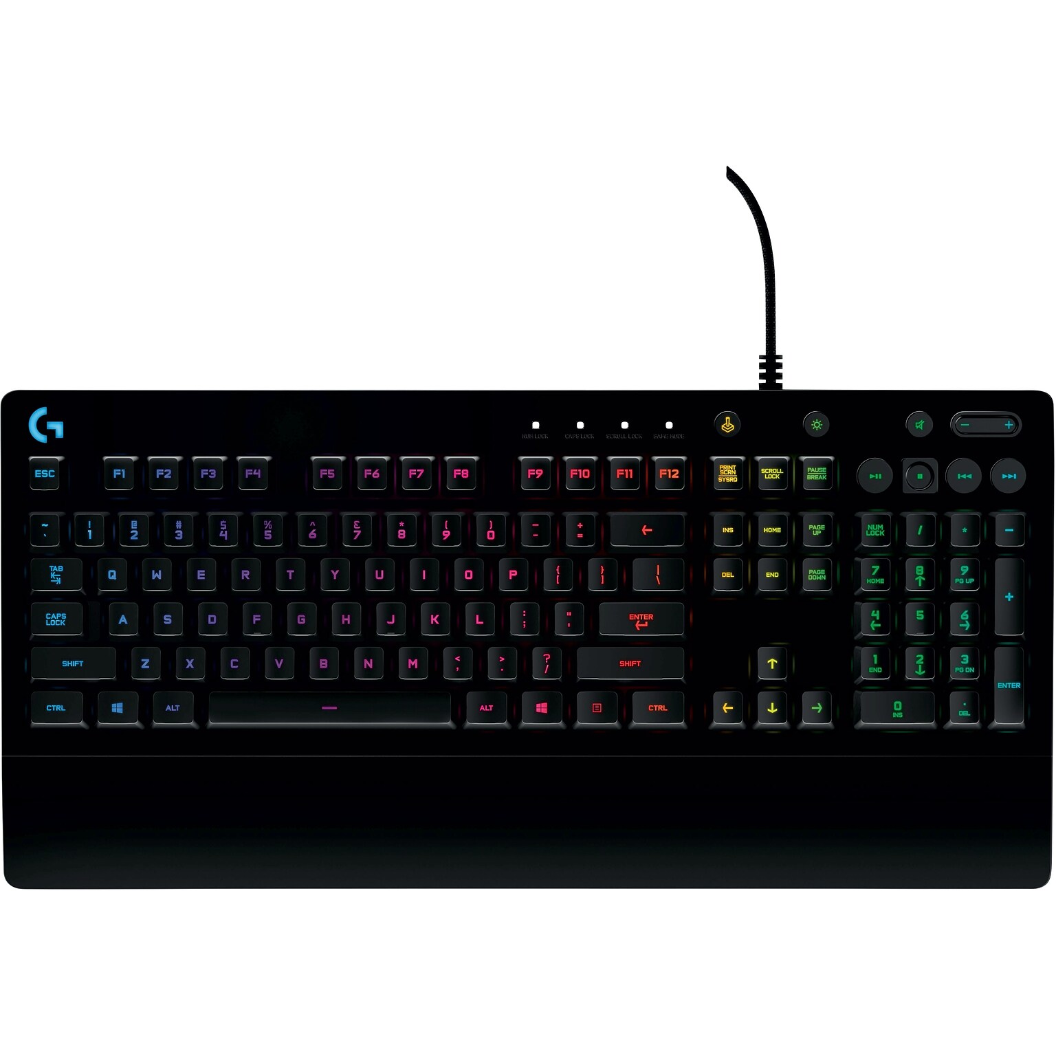 Logitech Prodigy G213 Wired Gaming Keyboard, Black (920-008083)