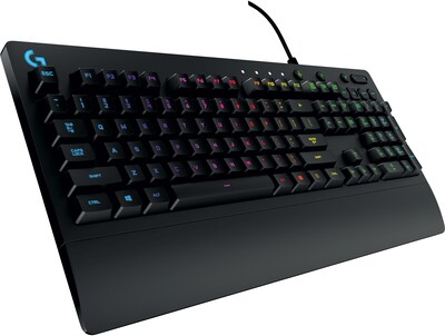 Logitech Prodigy G213 Wired Gaming Keyboard, Black (920-008083)